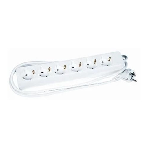 Solar Plus Vägguttag, 10A, Schuko 6 uttag, med jord, utan strömbrytare,...