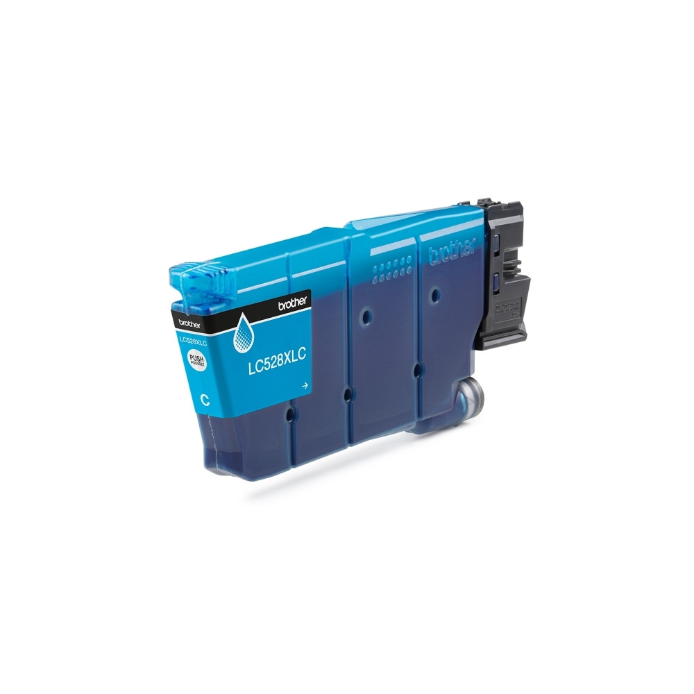 Produktbild för Brother LC528XLC - Lång livslängd - cyan - original - bläckpatron