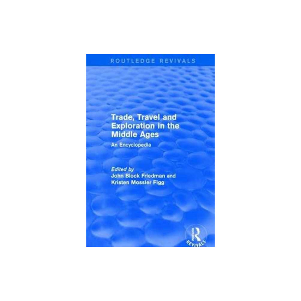 Produktbild för Routledge Revivals: Trade, Travel and Exploration in the Middle Ages (2000) (inbunden, eng)
