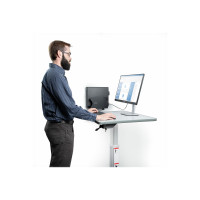 Produktbild för StarTech.com PC Wall Mount Bracket, For Desktop Computers Up To 40lb, Toolless Width Adjustment 1.9-7.8in (50-200mm), Heavy-Duty Steel, CPU Tower/Case Shelf/Holder, Includes Mounting Hardware and Spacers (2NS-CPU-WALL-MOUNT) - monteringsfäste för dator ti