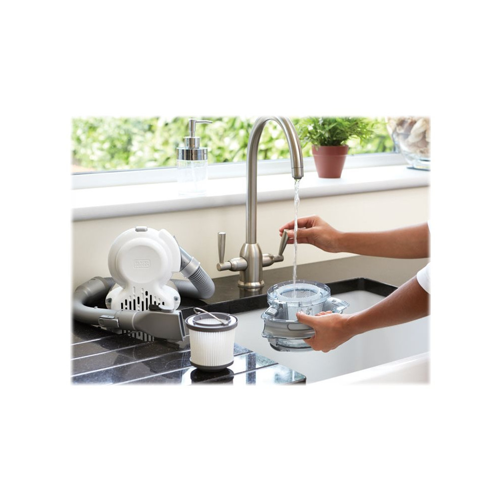 Produktbild för BLACK+DECKER DustBuster Flexi PD1820LF - dammsugare - handhållen - mörkt titan/krom