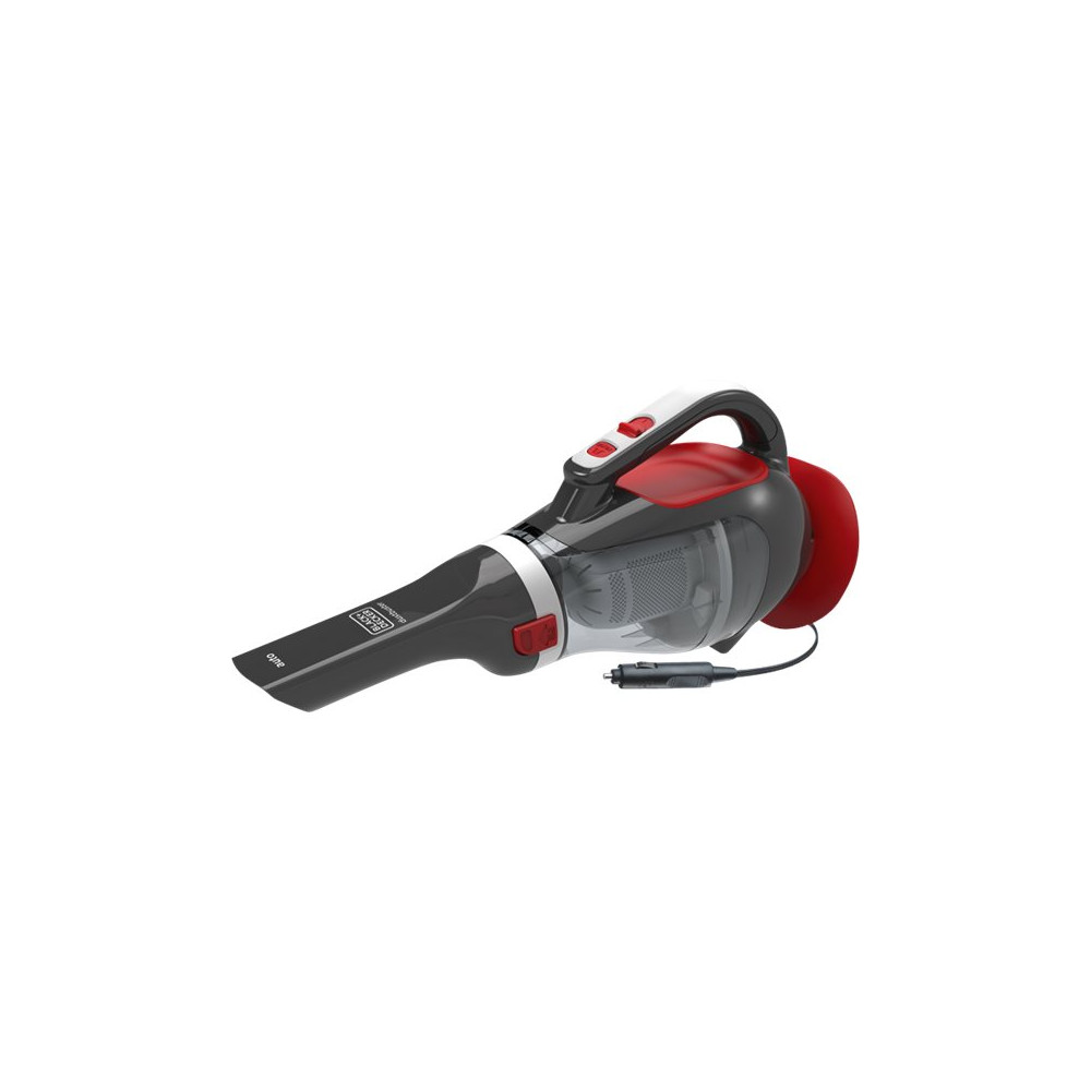 Produktbild för Black & Decker DustBuster Auto ADV1200-XJ - dammsugare - handhållen - röd/grå