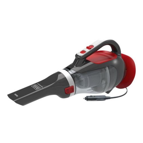 Black & Decker Black & Decker DustBuster Auto ADV1200-XJ - dammsugare - handhållen - röd/grå