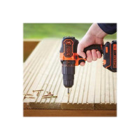 Produktbild för BLACK+DECKER BDCHD18KB-QW slagborr/skruvdragare - sladdlös - 2 hastigheter - 2 batterier