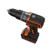 Produktbild för BLACK+DECKER - slagborr - sladdlös - 2 hastigheter