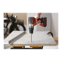 Produktbild för BLACK+DECKER - slagborr - sladdlös - 2 hastigheter