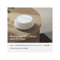 Produktbild för TP-Link Deco BE22 V1 - Wifi-system - Wi-Fi 7 - skrivbordsmodell