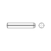 Produktbild för TOOLCRAFT cylinderdubbar (Ø x L) 2,5 mm x 12 mm | stål 250 s...