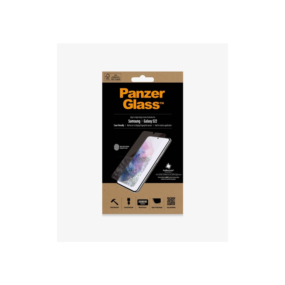 Produktbild för PanzerGlass - skärmskydd för mobiltelefon