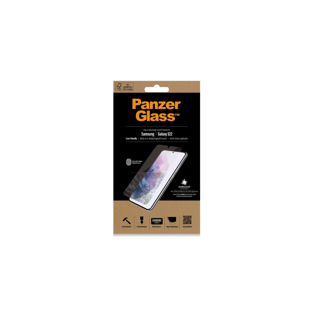 Produktbild för PanzerGlass - skärmskydd för mobiltelefon
