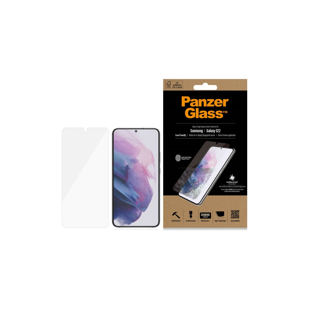 Produktbild för PanzerGlass - skärmskydd för mobiltelefon