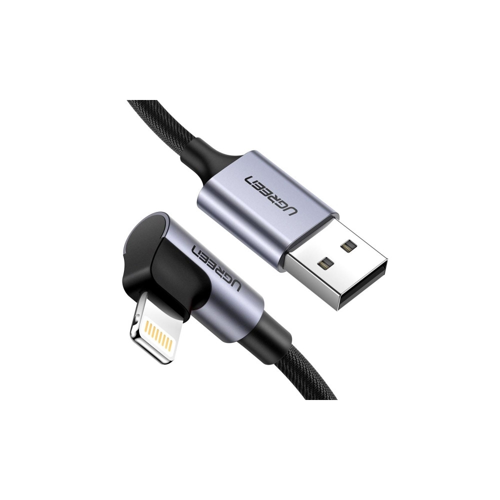 Produktbild för Ugreen 60521, Lightning, USB C, Hanstik, Hanstik, Sort, Grå,...
