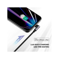 Produktbild för Ugreen 60521, Lightning, USB C, Hanstik, Hanstik, Sort, Grå,...