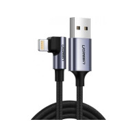 Produktbild för Ugreen 60521, Lightning, USB C, Hanstik, Hanstik, Sort, Grå,...