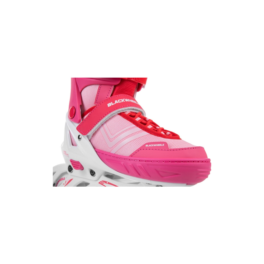 Produktbild för Blackwheels justerbara rullskridskor Playful Pink storlek 32...