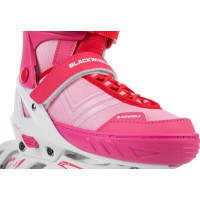 Produktbild för Blackwheels justerbara rullskridskor Playful Pink storlek 32...