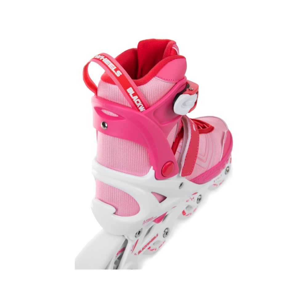 Produktbild för Blackwheels justerbara rullskridskor Playful Pink storlek 32...