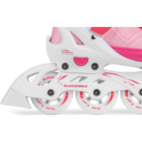 Produktbild för Blackwheels justerbara rullskridskor Playful Pink storlek 32...