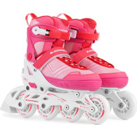Produktbild för Blackwheels justerbara rullskridskor Playful Pink storlek 32...