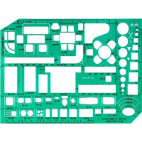 Produktbild för Linex 100413078, Grön, Plast, Glansigt, 1 mm, 160 mm, 230 mm
