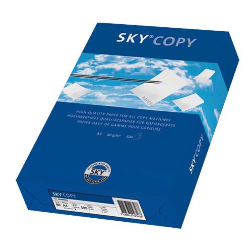 SCALDIA Staples Skrivarpapper SKY Copy® A4, 80 g/m², vit (5-pack x 5...