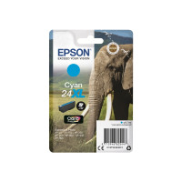 Produktbild för Epson 24XL - XL - cyan - original - bläckpatron