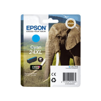 Produktbild för Epson 24XL - XL - cyan - original - bläckpatron