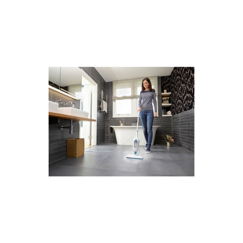 Produktbild för BLACK+DECKER FSM13E1-QS - ångdammsugare - spak