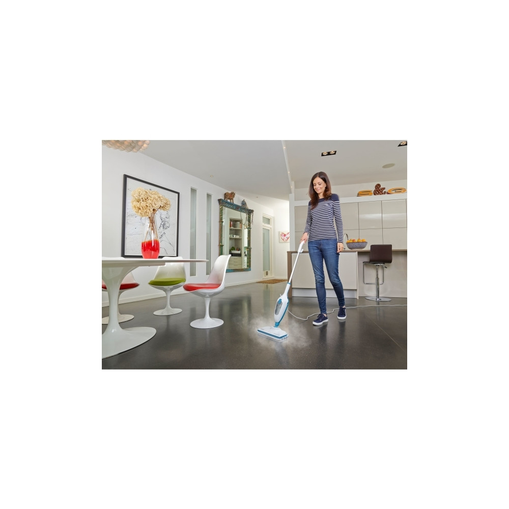 Produktbild för BLACK+DECKER FSM13E1-QS - ångdammsugare - spak