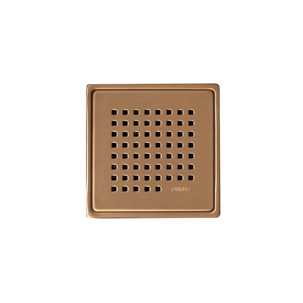Produktbild för PURUS PVD-behandlat koppar/rostfri galler och ram CHESS 150x...