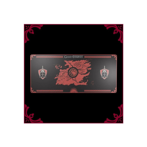 Pixminds Lexip x Game of Thrones Targaryen - musmatta - flexibel mjuk mikrostrukturerad yta - XXL-storlek