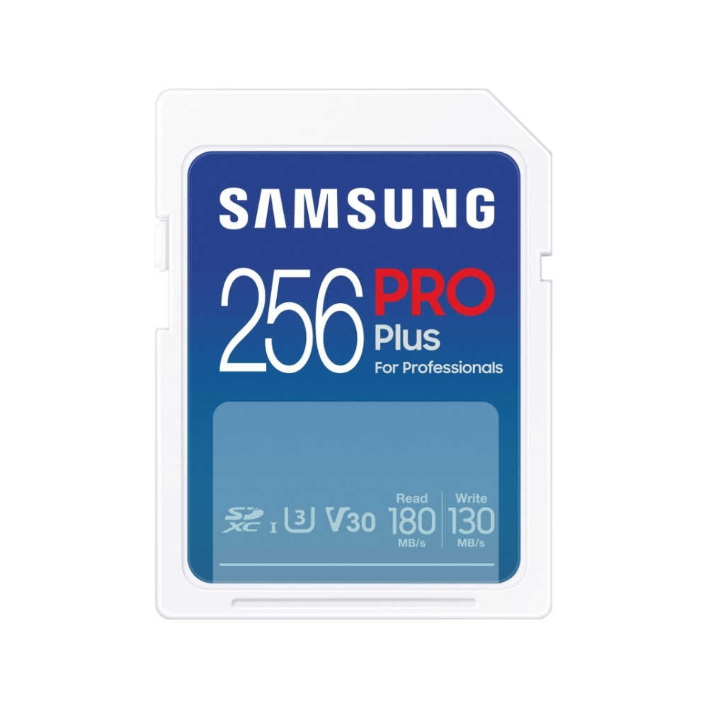 Produktbild för Samsung PRO Plus MB-SD256S - flash-minneskort - 256 GB - SDXC UHS-I