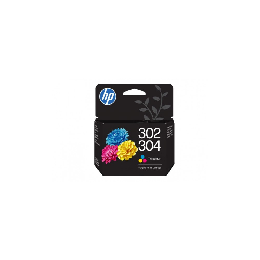 Produktbild för HP 302/304 - färg (cyan, magenta, gul) - original - bläckpatron