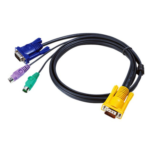 ATEN Technology ATEN - tangentbords-/video-/muskabel - 3 m