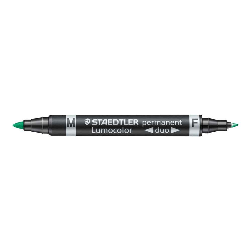 Produktbild för STAEDTLER Lumocolor duo - märkpenna med dubbel spets - grön