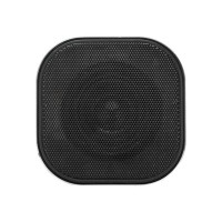 Produktbild för Manhattan Sound Science Metallic Bluetooth Speaker (Clearance Pricing), Microphone, FM Radio, Decent Sound Output (3W), 6 hour Playback time, Integrated Controls, Range 10m, microSD card reader, Aux 3.5mm, USB-A charging cable incl, Black, Bluetooth 5.0, 