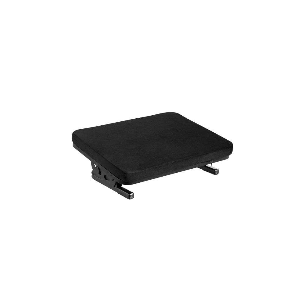 Produktbild för Maclean ergonomiskt fotstöd/benstöd med steglös vinkeljuster...