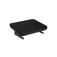 Produktbild för Maclean ergonomiskt fotstöd/benstöd med steglös vinkeljuster...