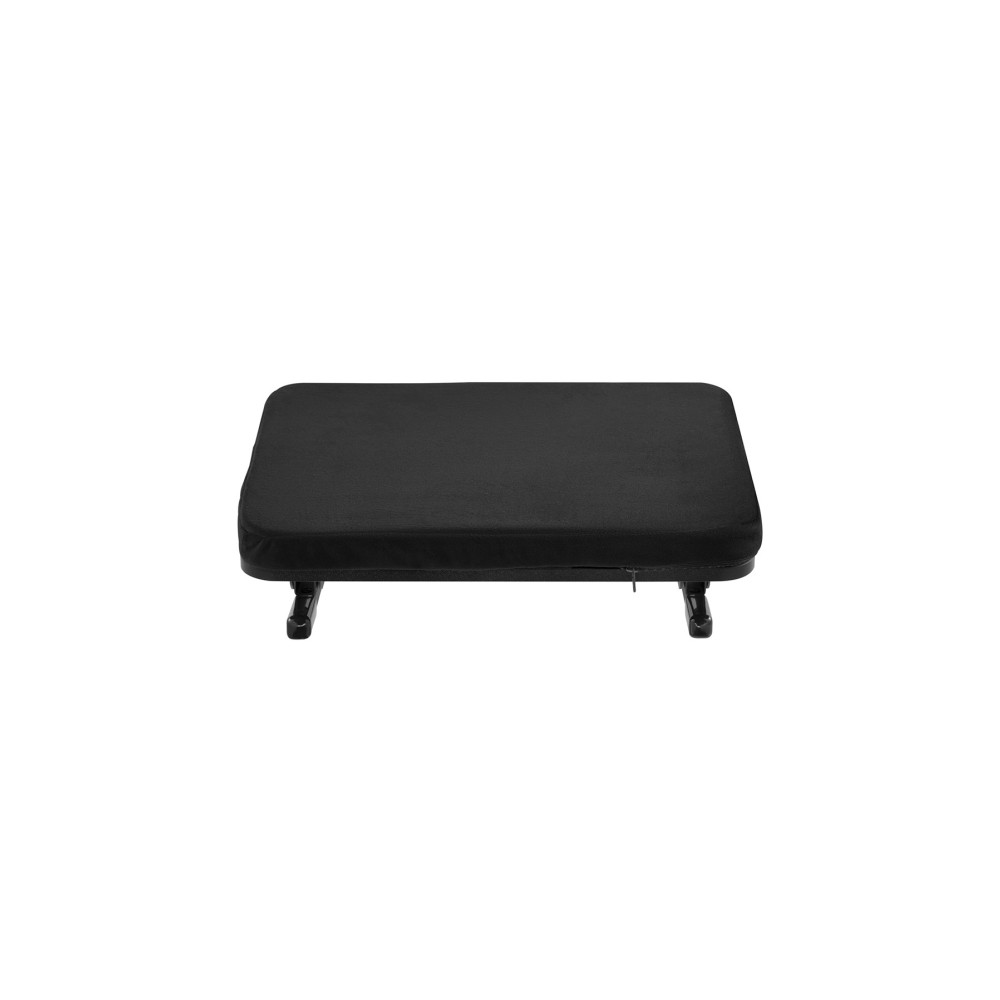 Produktbild för Maclean ergonomiskt fotstöd/benstöd med steglös vinkeljuster...
