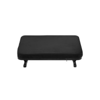 Produktbild för Maclean ergonomiskt fotstöd/benstöd med steglös vinkeljuster...