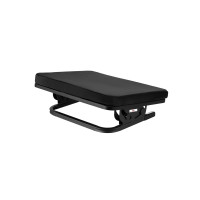 Produktbild för Maclean ergonomiskt fotstöd/benstöd med steglös vinkeljuster...