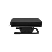 Produktbild för Maclean ergonomiskt fotstöd/benstöd med steglös vinkeljuster...