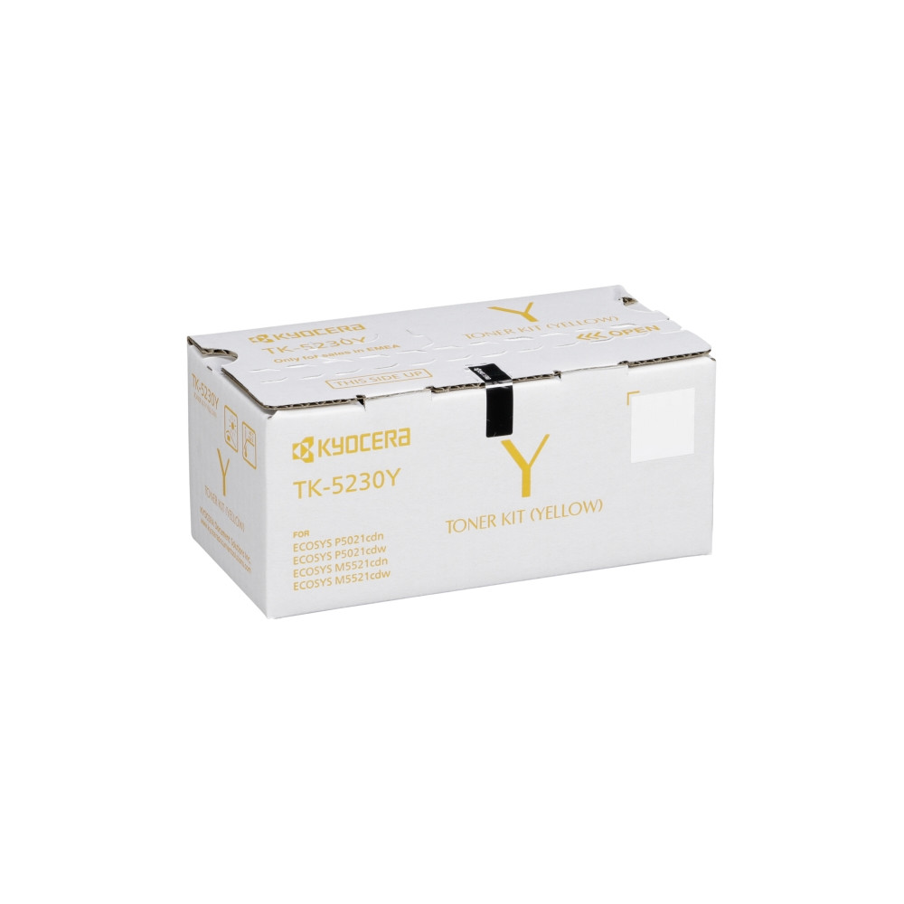 Produktbild för Kyocera TK 5230Y - gul - original - tonerkassett
