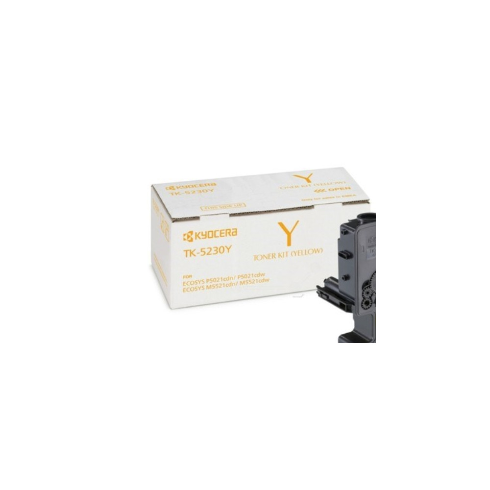Produktbild för Kyocera TK 5230Y - gul - original - tonerkassett