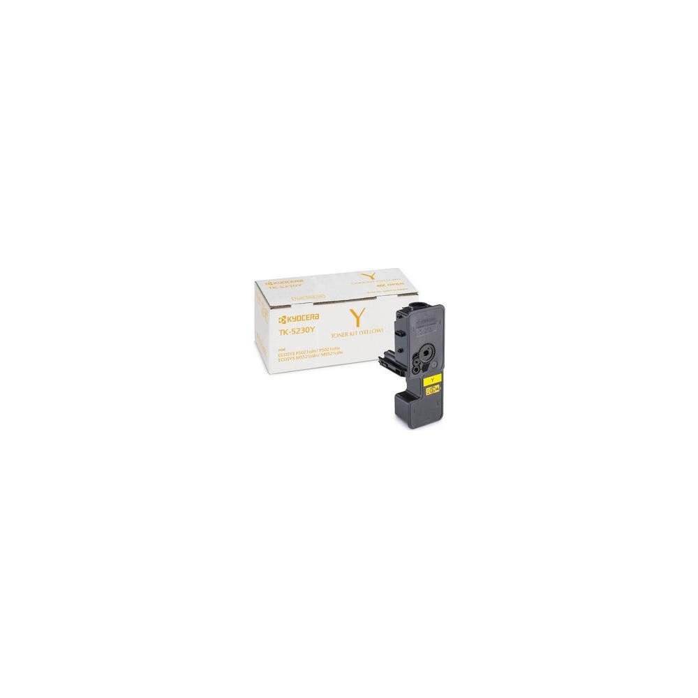 Produktbild för Kyocera TK 5230Y - gul - original - tonerkassett