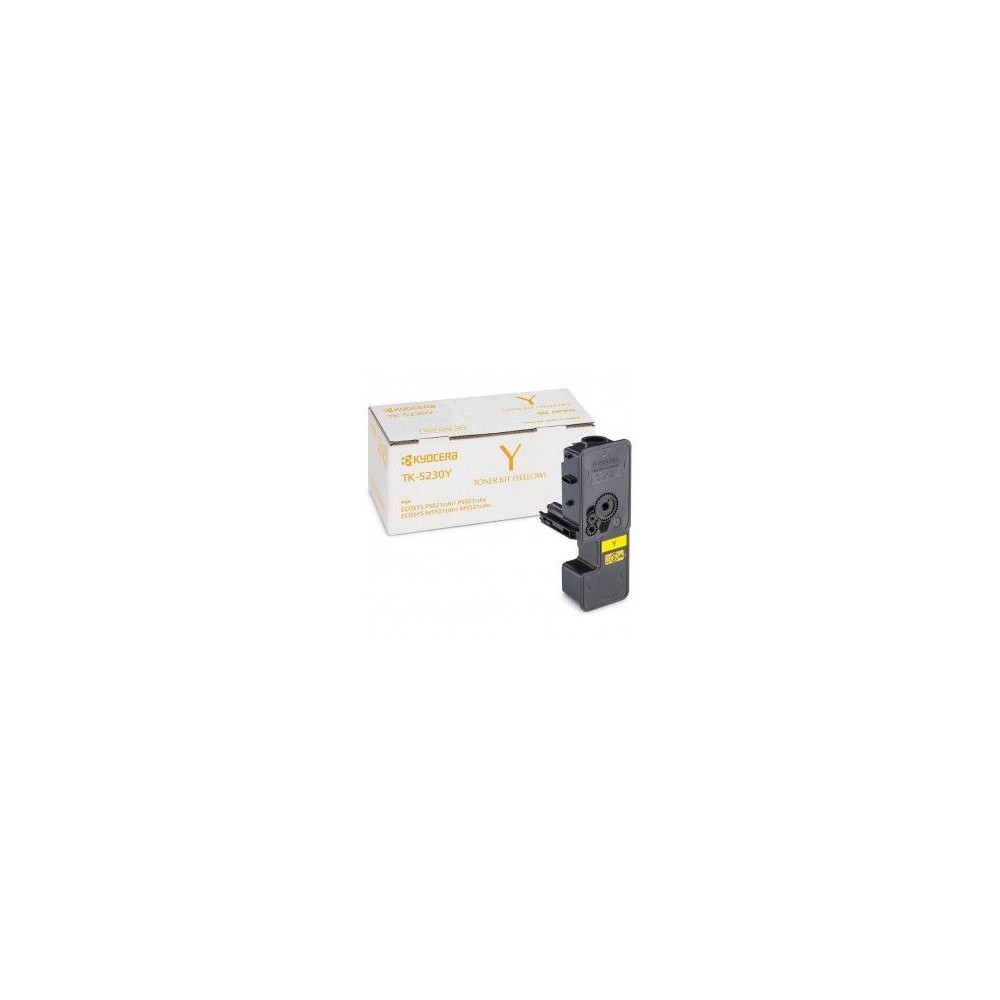Produktbild för Kyocera TK 5230Y - gul - original - tonerkassett
