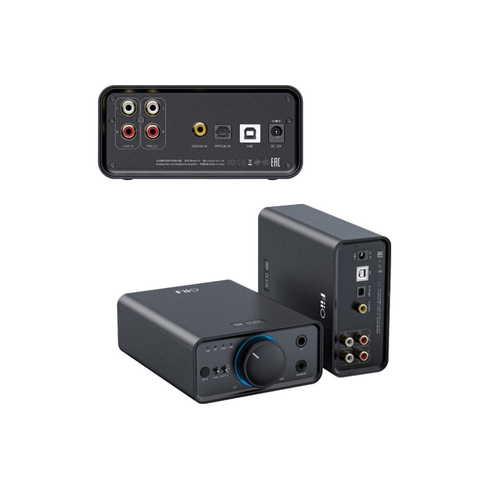 Produktbild för FiiO K7, 0,0003%, 116 dB, 102 dB, 32 O, 20