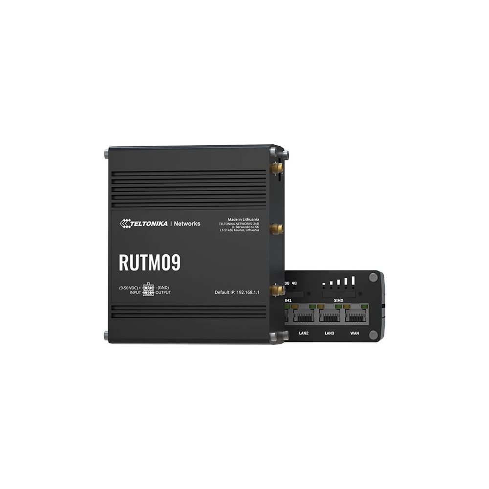 Produktbild för Teltonika RUTM09 - router - WWAN - 3G, 4G - skrivbordsmodell