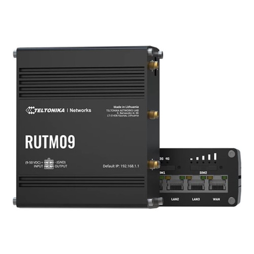 Teltonika Teltonika RUTM09 - router - WWAN - 3G, 4G - skrivbordsmodell