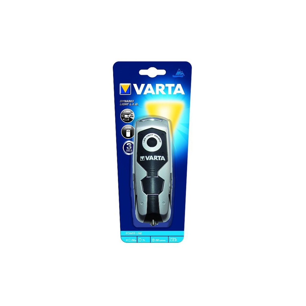 Produktbild för Varta Power Line Dynamo Light - ficklampa - LED